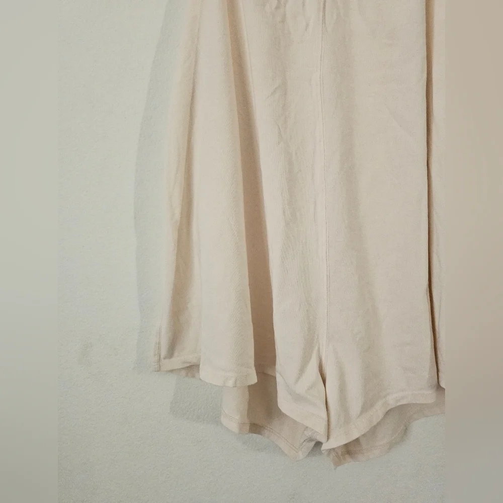 Free People Cream Halter Romper Coverall